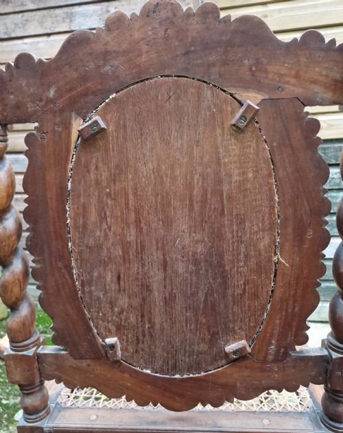 LATE 19TH CENTURY SOLID SATINWOOD CEYLONESE HALL CHAIR - ADDITIONAL PHOTO 2