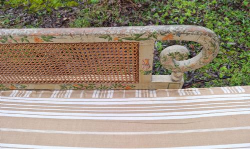 REGENCY PAINTED CHAISE LONGUE - ADDITIONAL PHOTO 6
