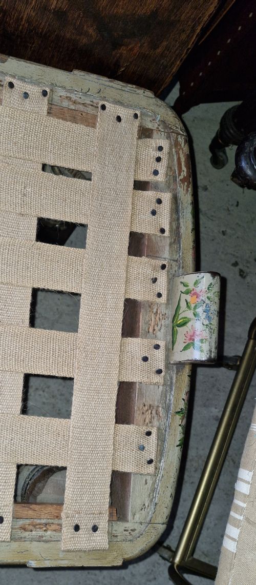REGENCY PAINTED CHAISE LONGUE - ADDITIONAL PHOTO 10