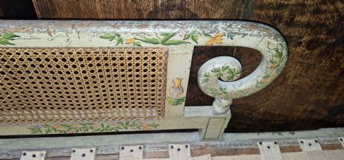 REGENCY PAINTED CHAISE LONGUE - ADDITIONAL PHOTO 11