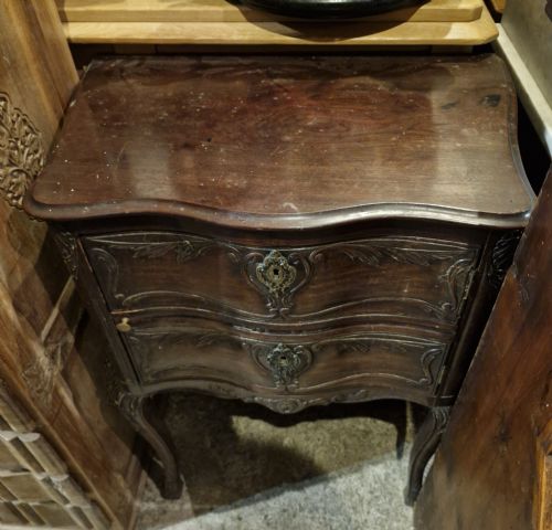 EARLY 19TH CENTURY SINGLE DOOR BEDSIDE CABINET - ADDITIONAL PHOTO 4