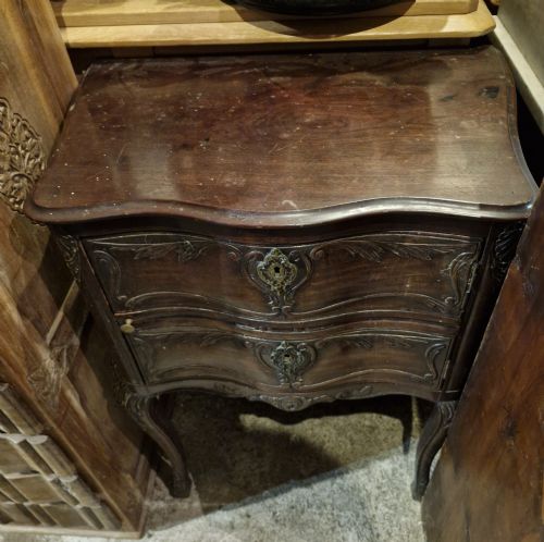 EARLY 19TH CENTURY SINGLE DOOR BEDSIDE CABINET - ADDITIONAL PHOTO 5
