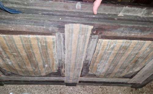 LARGE ANTIQUE PANELLED OAK TESTER BED - ADDITIONAL PHOTO 9