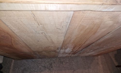 LATE VICTORIAN PINE CHEST OF 4 LONG DRAWERS - ADDITIONAL PHOTO 3