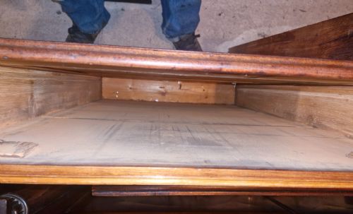 EARLY VICTORIAN MAHOGANY PARTNERS PEDESTAL WRITING DESK UNUSUAL SIDE DRAWERS - ADDITIONAL PHOTO 30