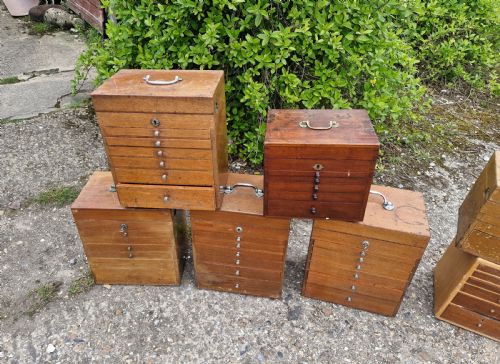 7 SMALL MEDICAL CARRYING CHESTS - ADDITIONAL PHOTO 2