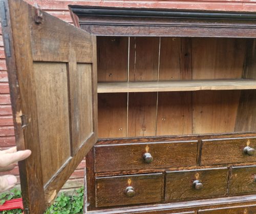 REGENCY OAK HOUSEKEEPERS CUPBOARD - ADDITIONAL PHOTO 11