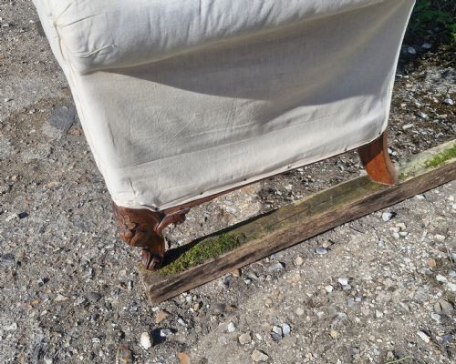 VICTORIAN COUNTRY HOUSE SOFA WITH 2 LOOSE COVERS - ADDITIONAL PHOTO 14
