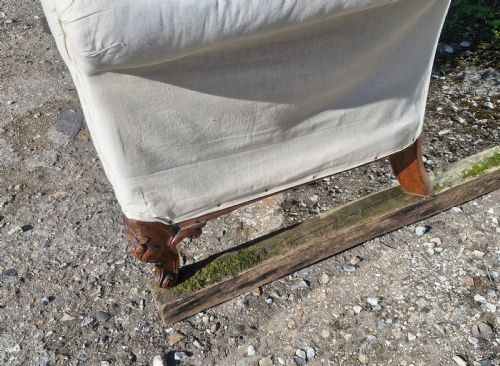 VICTORIAN COUNTRY HOUSE SOFA WITH 2 LOOSE COVERS - ADDITIONAL PHOTO 15