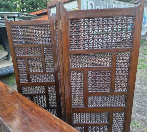 MOORISH 3 FOLD DRESSING SCREEN - ADDITIONAL PHOTO 5