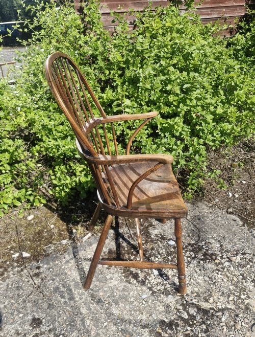 early 19th century west country stick back windsor armchair - CATEGORY: ANTIQUE CHAIRS - DATED REGENCY