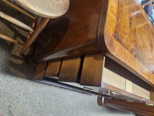 WALNUT CHEST OF DRAWERS - ADDITIONAL PHOTO 3