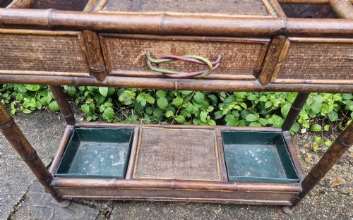 VICTORIAN BAMBOO HALLSTAND - ADDITIONAL PHOTO 2