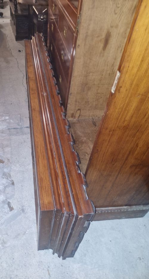 GOOD VICTORIAN PITCH PINE WARDROBE - ADDITIONAL PHOTO 3