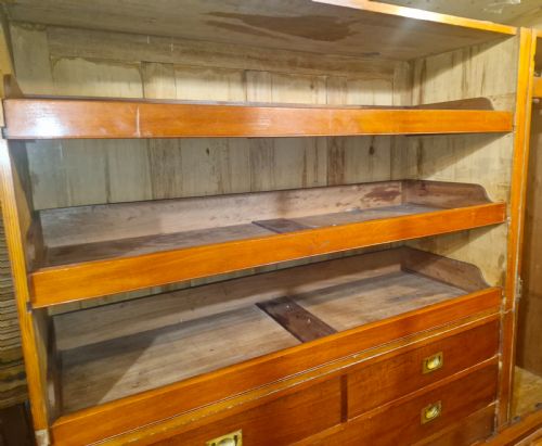 GOOD VICTORIAN PITCH PINE WARDROBE - ADDITIONAL PHOTO 6