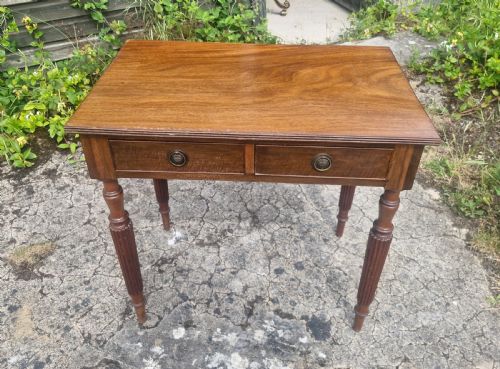 SMALL EDWARDIAN MAHOGANY SIDE TABLE - ADDITIONAL PHOTO 6