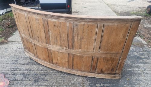 EARLY 19TH CENTURY BOW BACK HALL SEAT SETTLE BENCH - ADDITIONAL PHOTO 1
