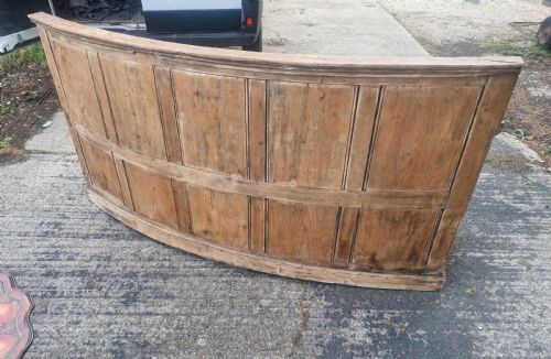 EARLY 19TH CENTURY BOW BACK HALL SEAT SETTLE BENCH - ADDITIONAL PHOTO 5