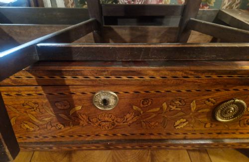 DUTCH MARQUETRY VITRINE - ADDITIONAL PHOTO 7