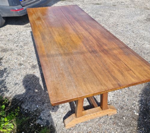 REFECTORY DINING TABLE IN THE MANNER OF HEALS - ADDITIONAL PHOTO 2
