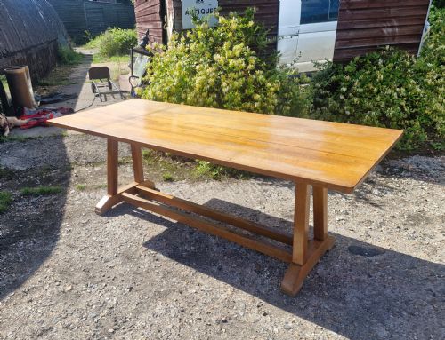 REFECTORY DINING TABLE IN THE MANNER OF HEALS - ADDITIONAL PHOTO 4