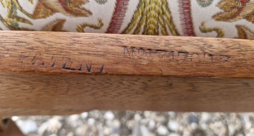 PAIR OF LIGHT OAK ARTS AND CRAFTS RECLINING ARMCHAIRS STAMPED - ADDITIONAL PHOTO 7