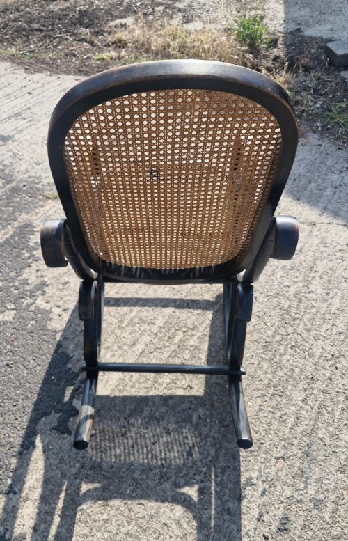 BENTWOOD ROCKING ARMCHAIR - ADDITIONAL PHOTO 4
