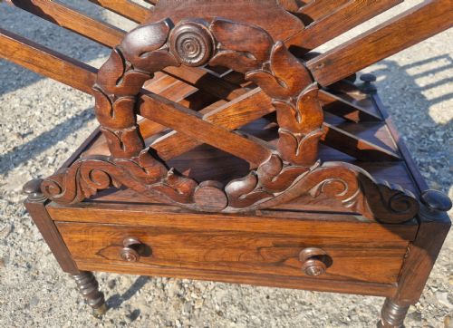 LATE REGENCY ROSEWOOD CANTERBURY - ADDITIONAL PHOTO 6