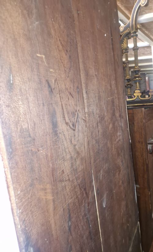 WELSH OAK 2 PART CORNER CUPBOARD - ADDITIONAL PHOTO 2