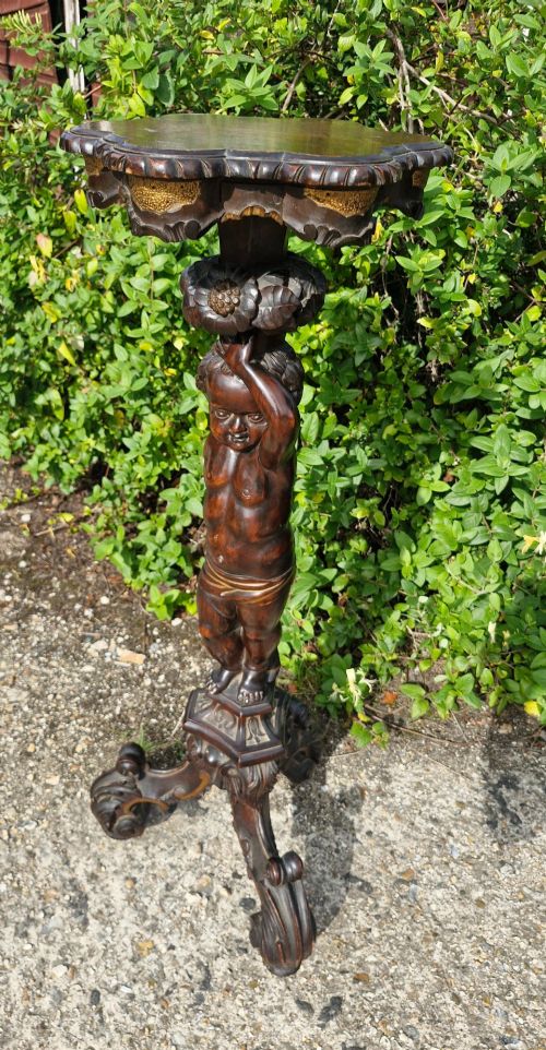 Carved Italian Stand
