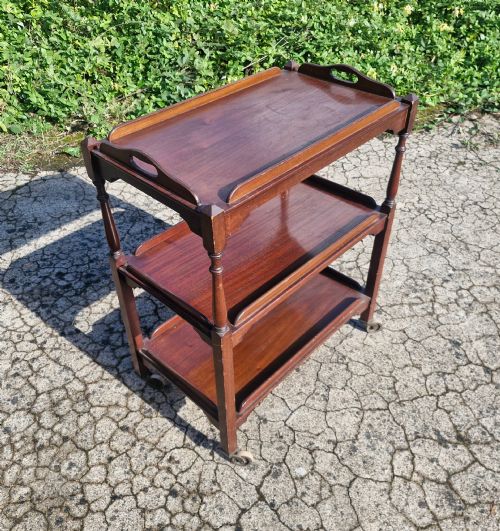 1930s Tea Trolley with Removable Carrying Tray.