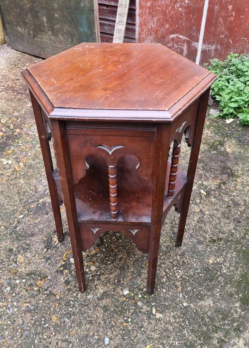 Mahogany Liberty's style occasional table.