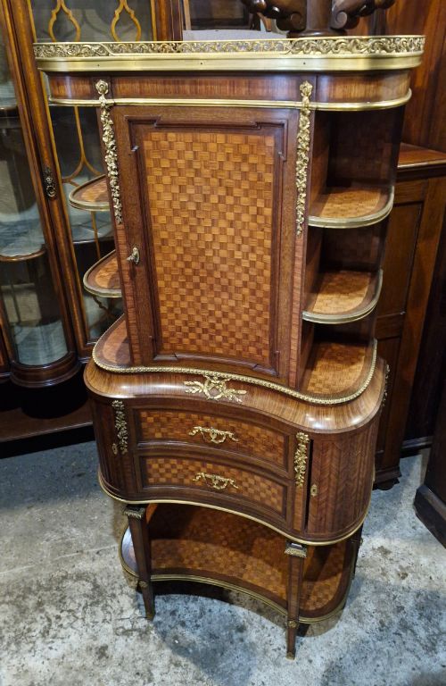 Lovely Quality Parquetry Side Cabinet.