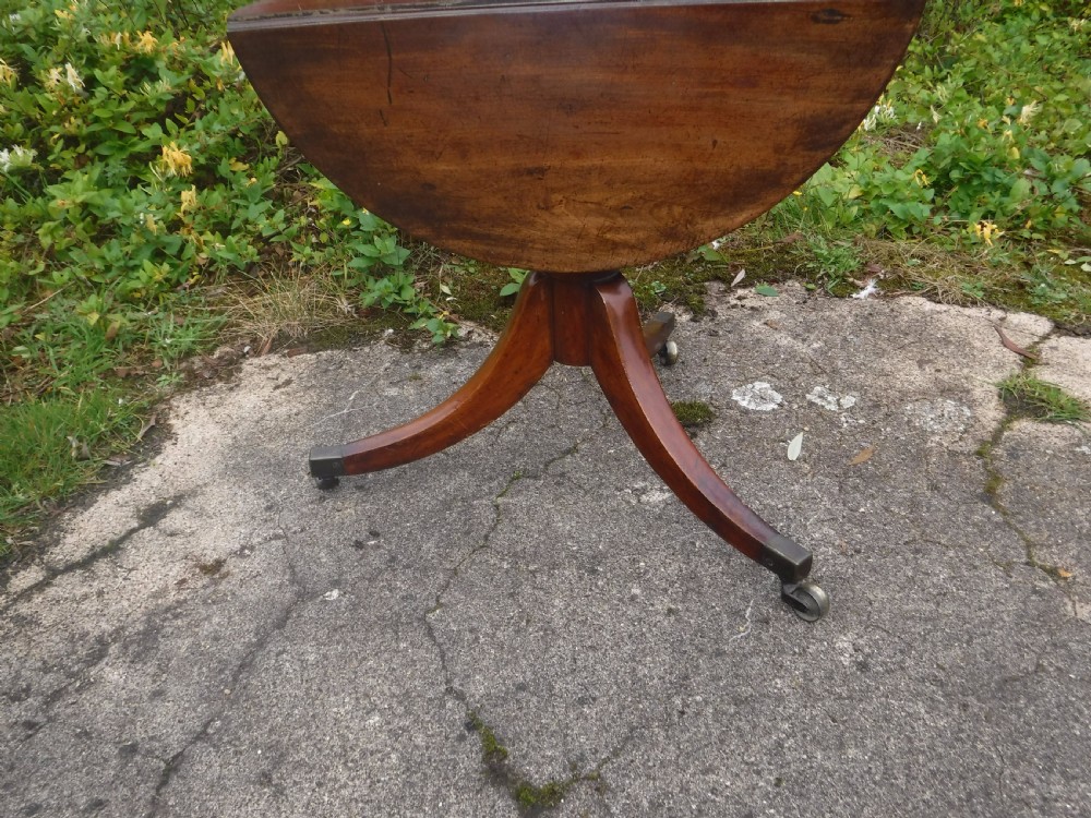 Early 19th century  mahogany 2 tier dumb waiter View IV