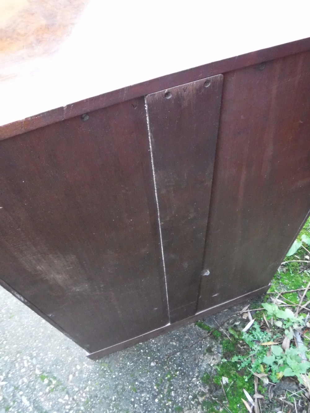 19th century walnut secretaire music cabinet View IV