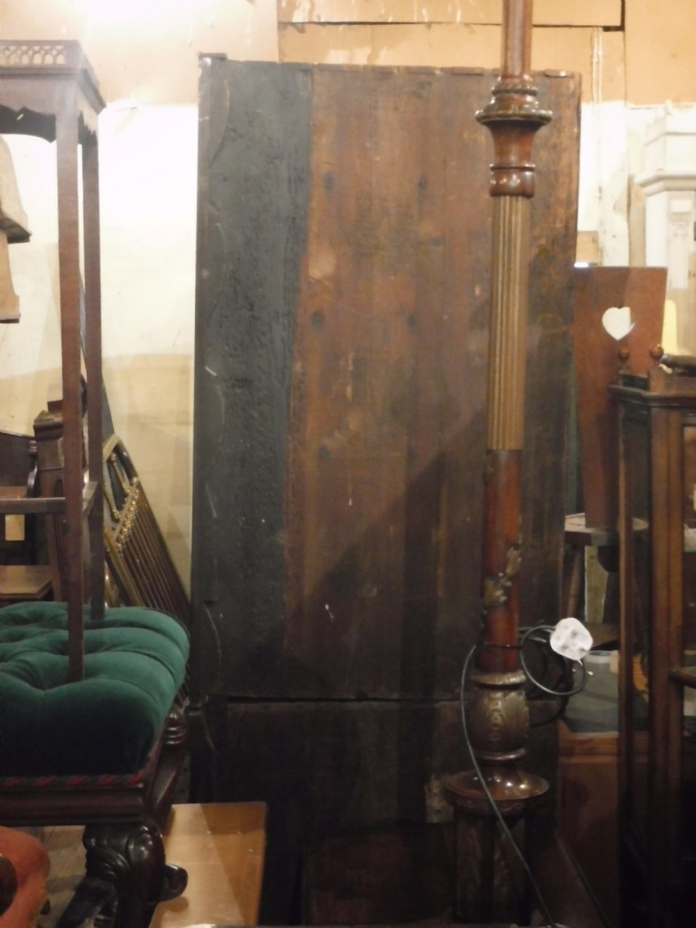 Late 18th century Georgian mahogany corner  cupboard View VIII