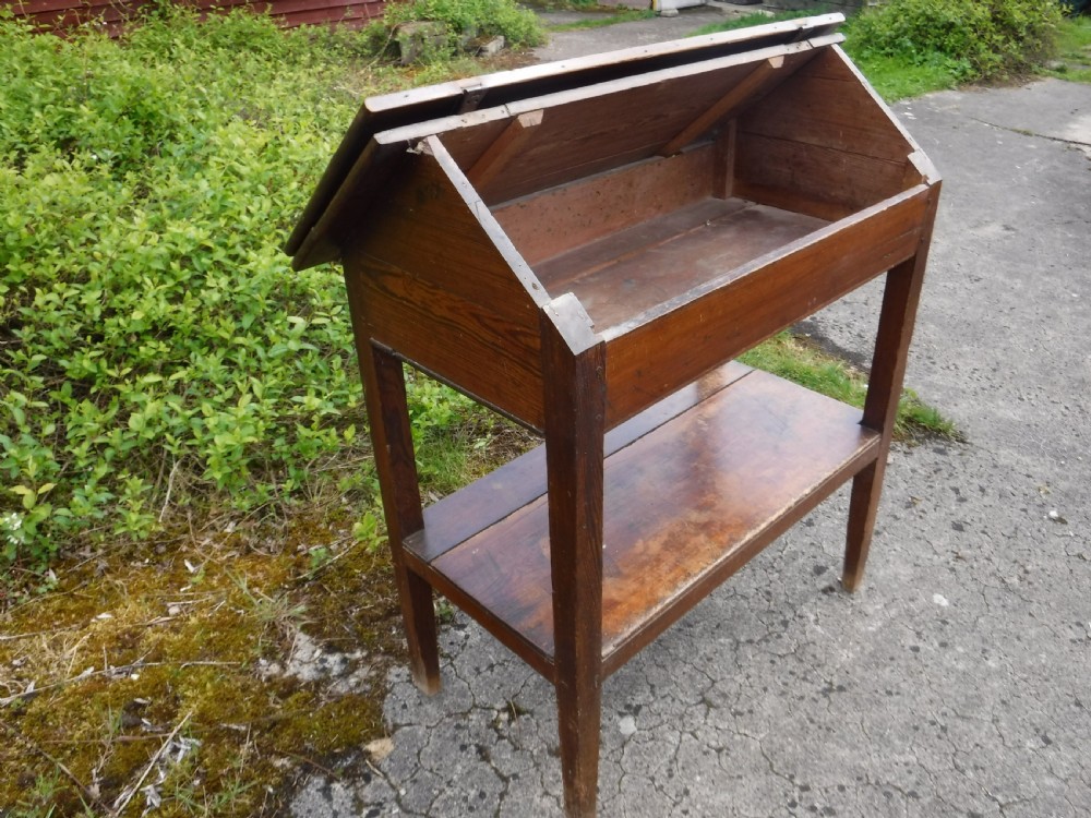 Late 19th century pitch pine saddle horse View V