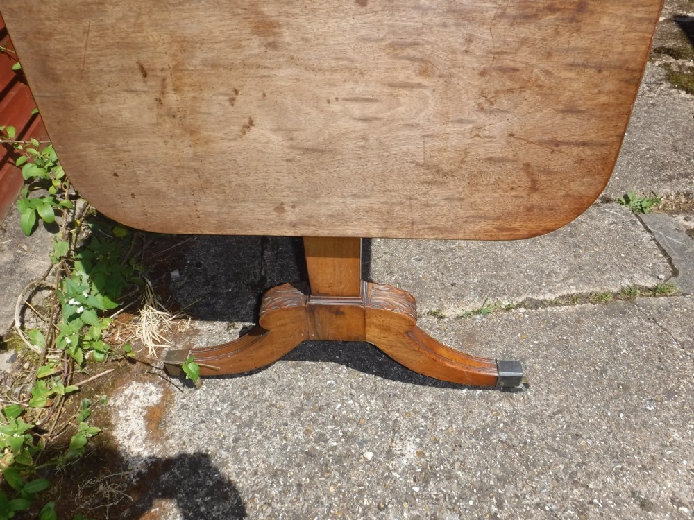 Regency mahogany 2 drawer sofa table View V
