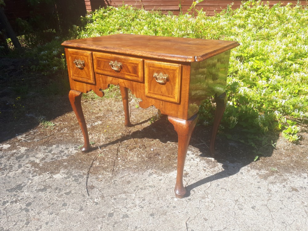 Walnut 3 drawer side table View II