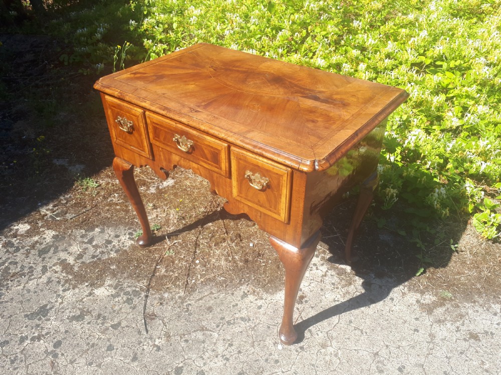Walnut 3 drawer side table View III