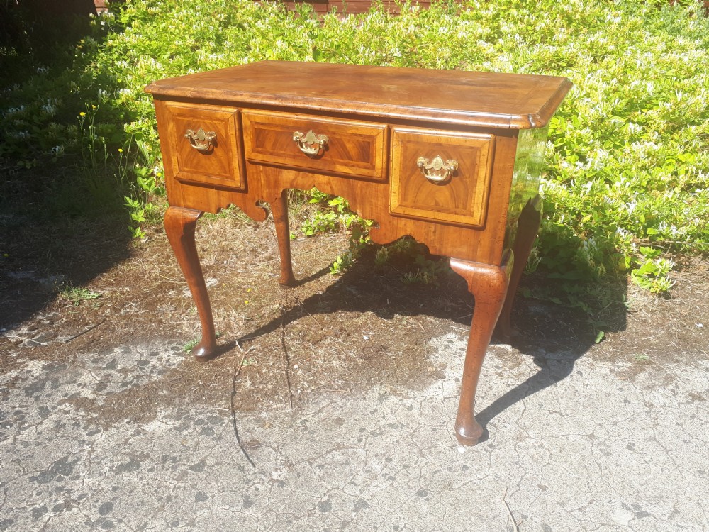 Walnut 3 drawer side table View V