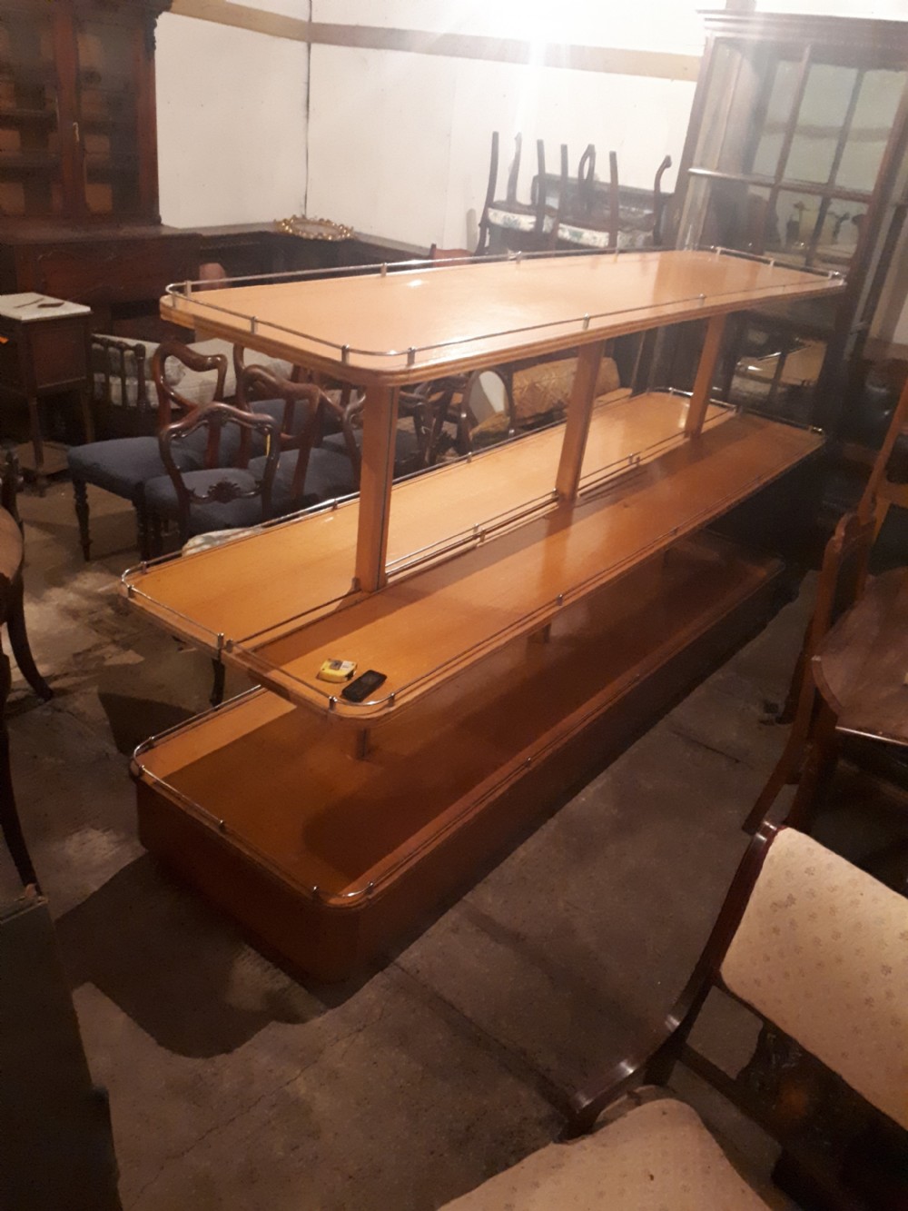 Large art deco shop display unit
