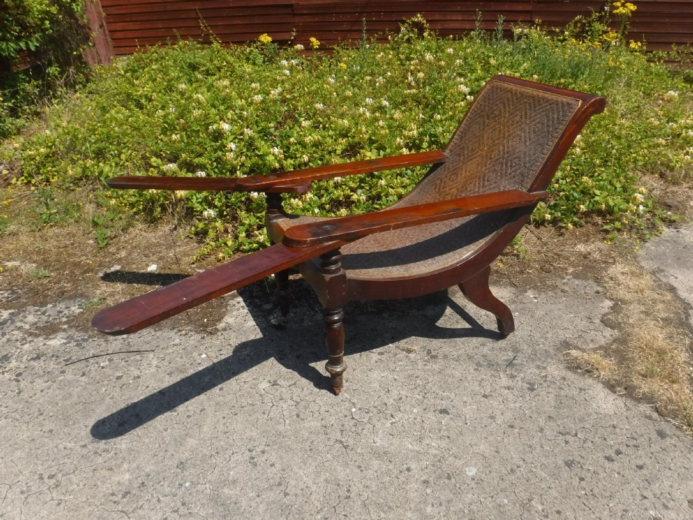 19th century plantation colonial  verandah armchair