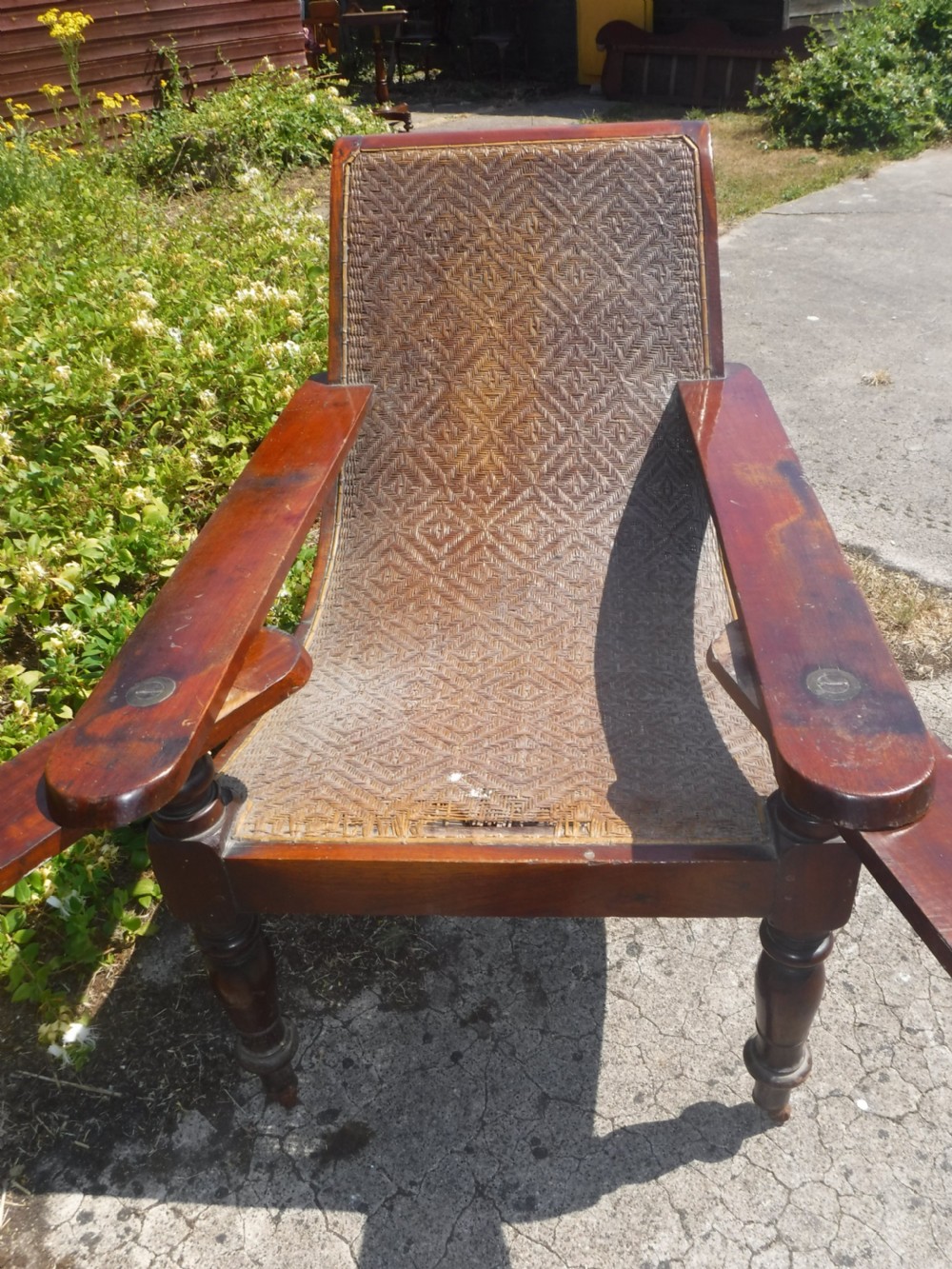 19th century plantation colonial  verandah armchair View V