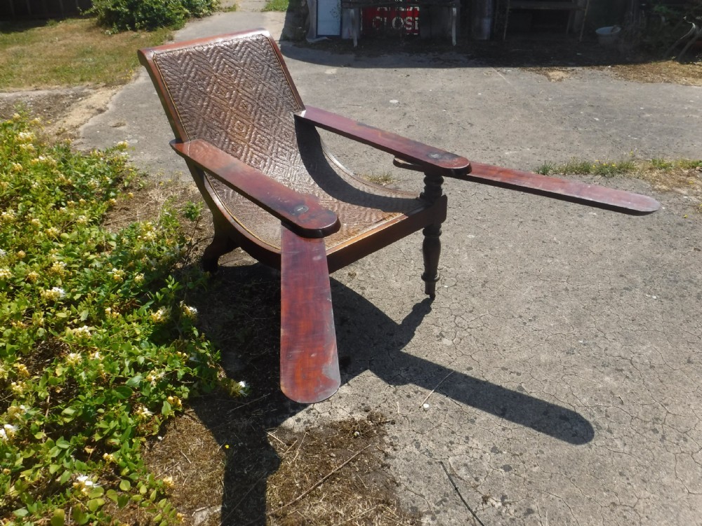 19th century plantation colonial  verandah armchair View VI