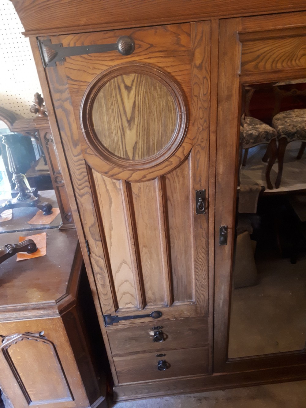 Shapland and Petter 3 section wardrobe View IV