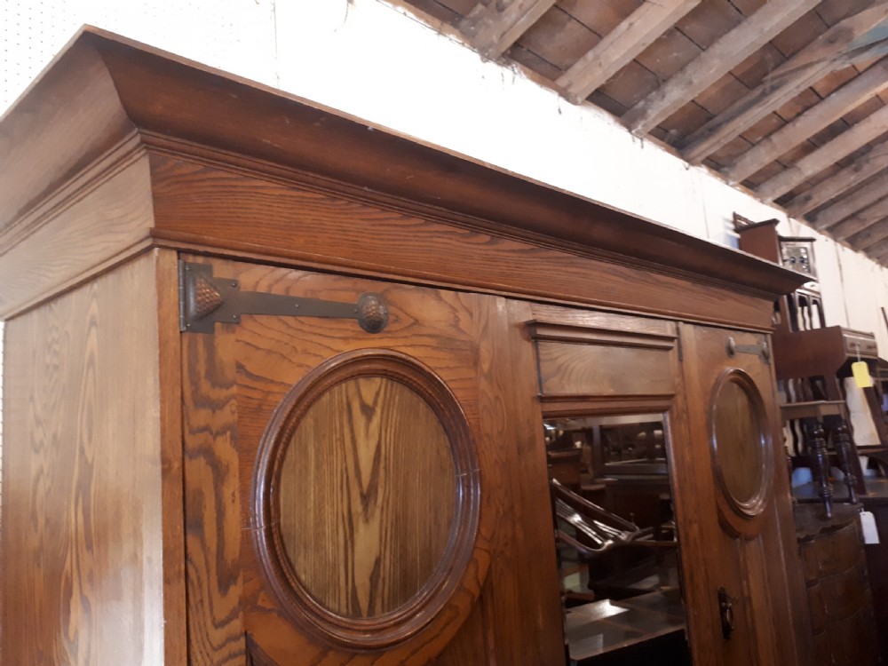 Shapland and Petter 3 section wardrobe View IX