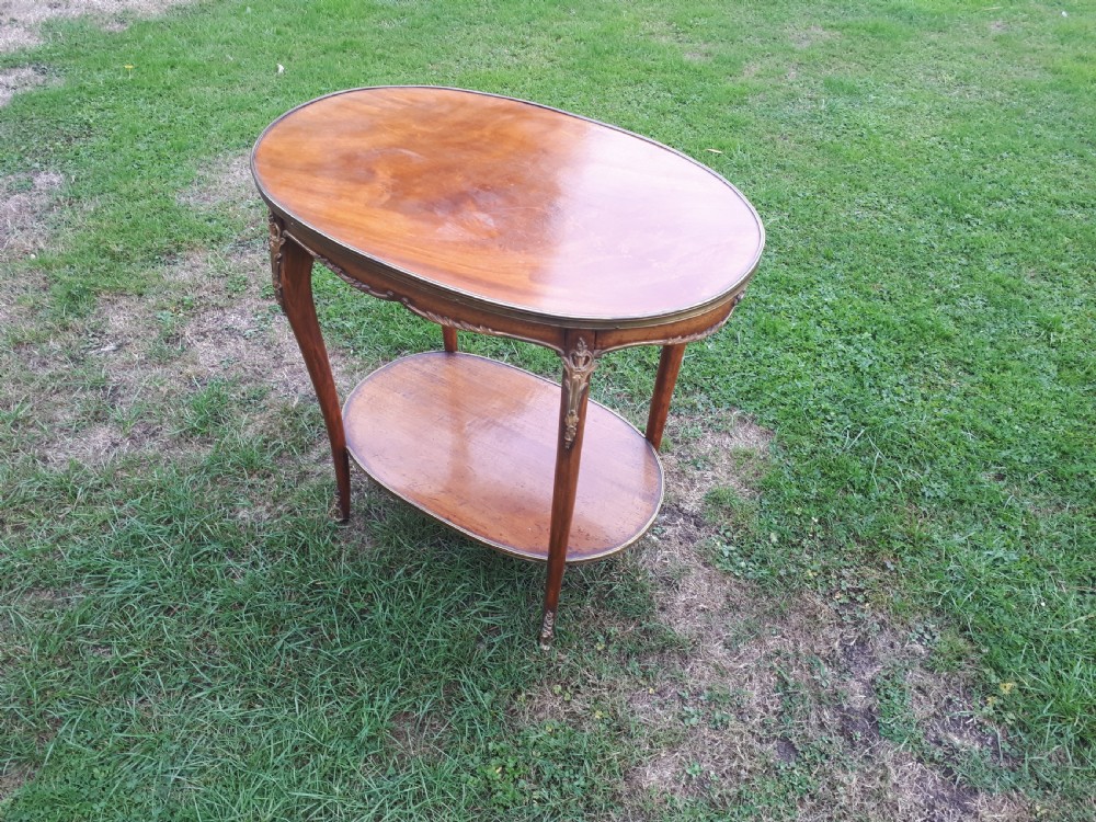 Early 20th century 2 tier occasional table View II