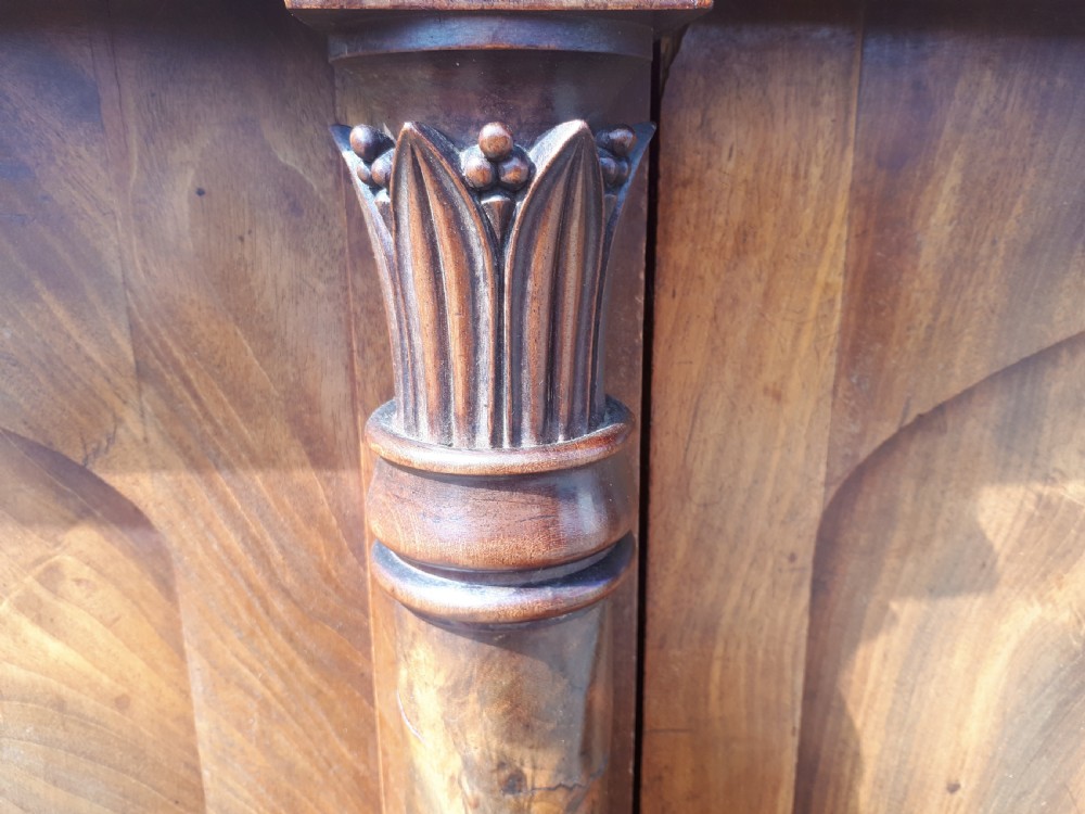 Delightful and pleasing Regency mahogany bookcase View V
