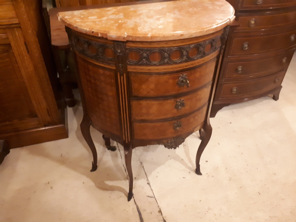 Late 19th century inlaid side cabinet View VI